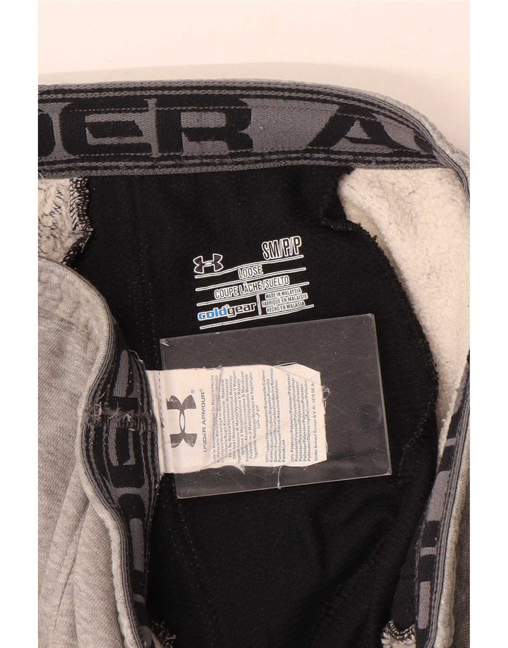 Pantaloni da tuta da uomo Under Armour Cold Gear Small Grey Colourblock