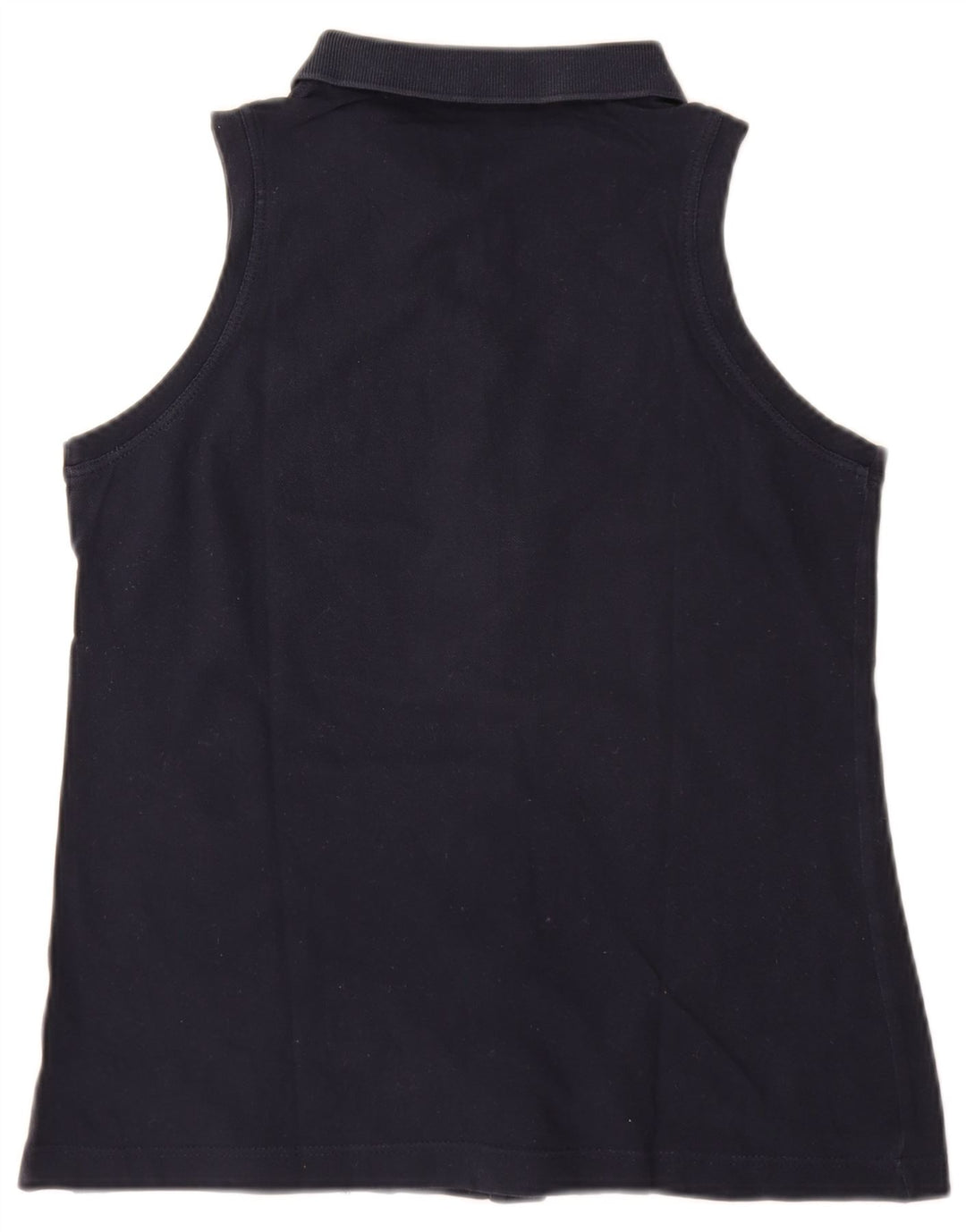 Sergio Tacchini Camicia senza maniche da donna Camicetta UK 12 Medio Blu Navy