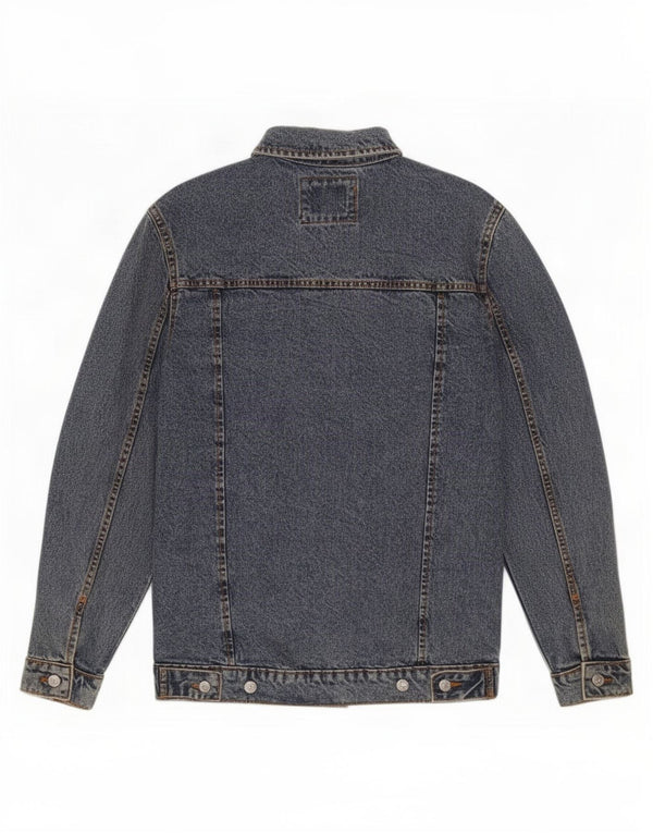 Giacca in denim da uomo Zara UK 36 piccola in cotone blu