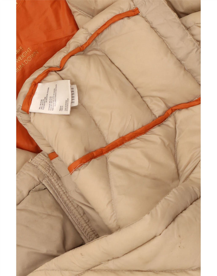 Giacca imbottita da donna Calvin Klein UK 14 Nylon beige medio