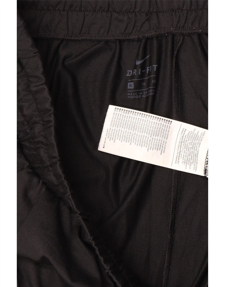 Pantaloni da tuta NIKE Dri Fit da uomo XL poliestere nero