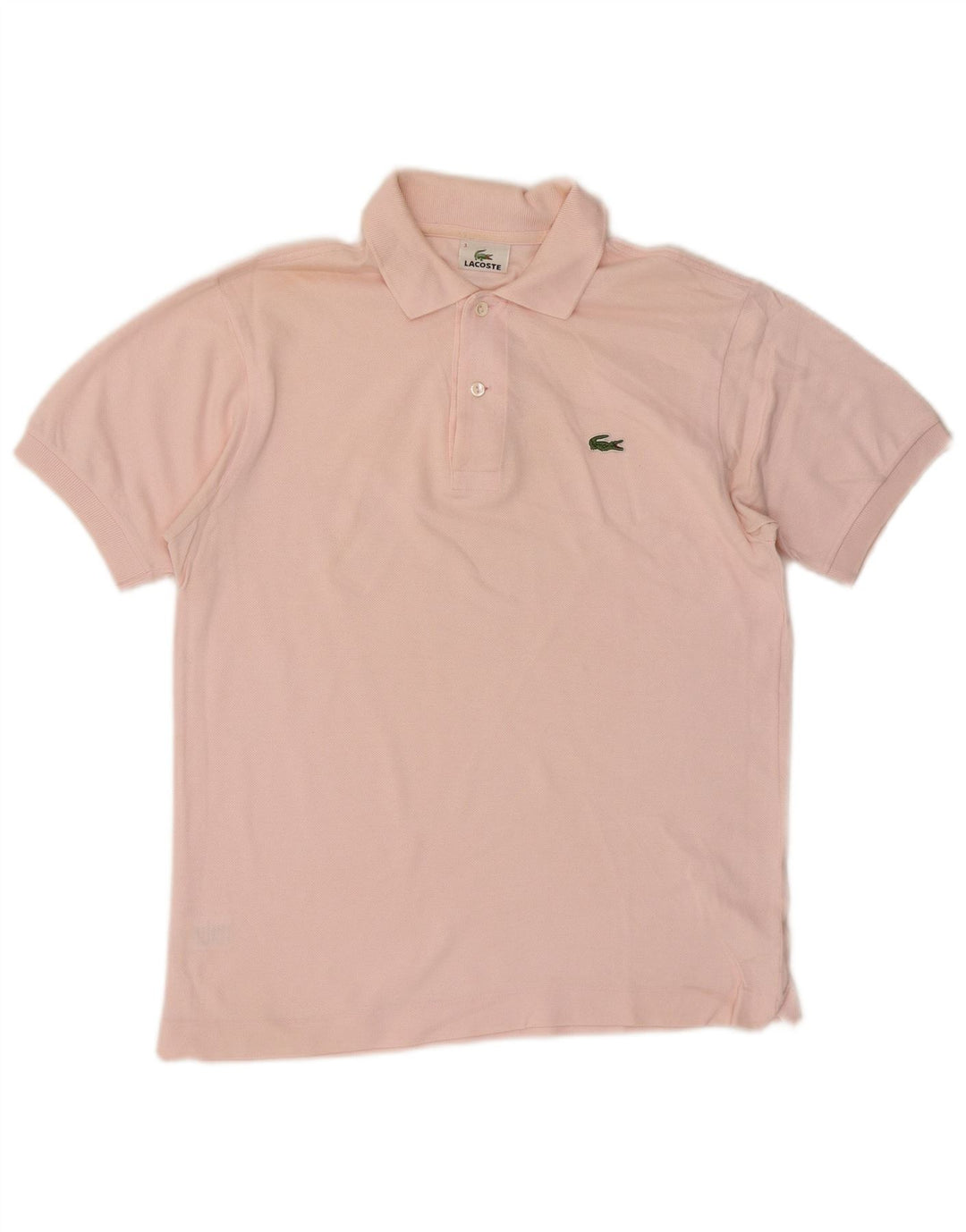 Polo da uomo Lacoste taglia 3 piccola in cotone rosa