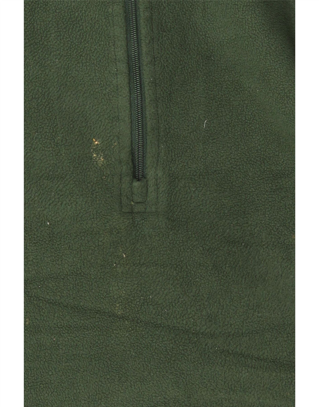 Maglione in pile da uomo con collo con zip Mountain Warehouse 2XL Poliestere verde