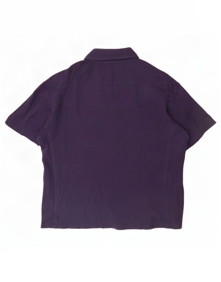 Polo da uomo Fila XL in cotone blu navy