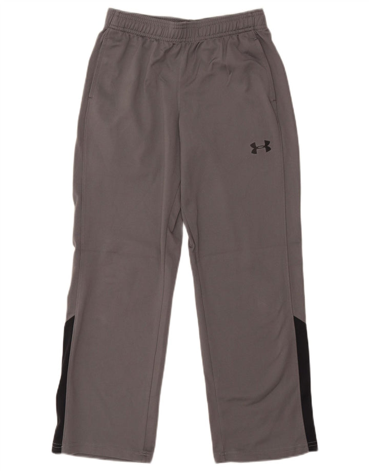 Pantaloni della tuta da bambina UNDER ARMOUR 9-10 anni Colorblock grigio medio
