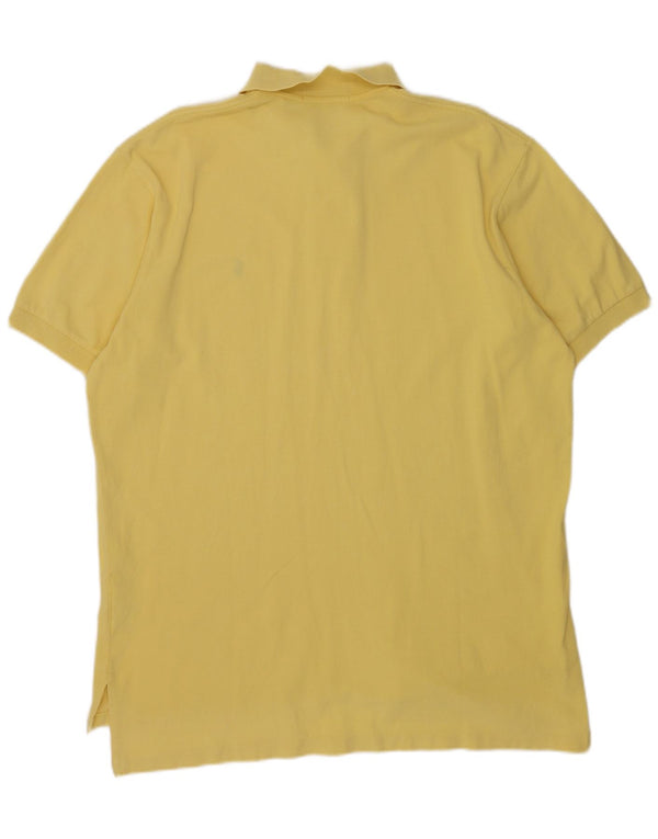 Polo Ralph Lauren Camicia da uomo XL in cotone giallo