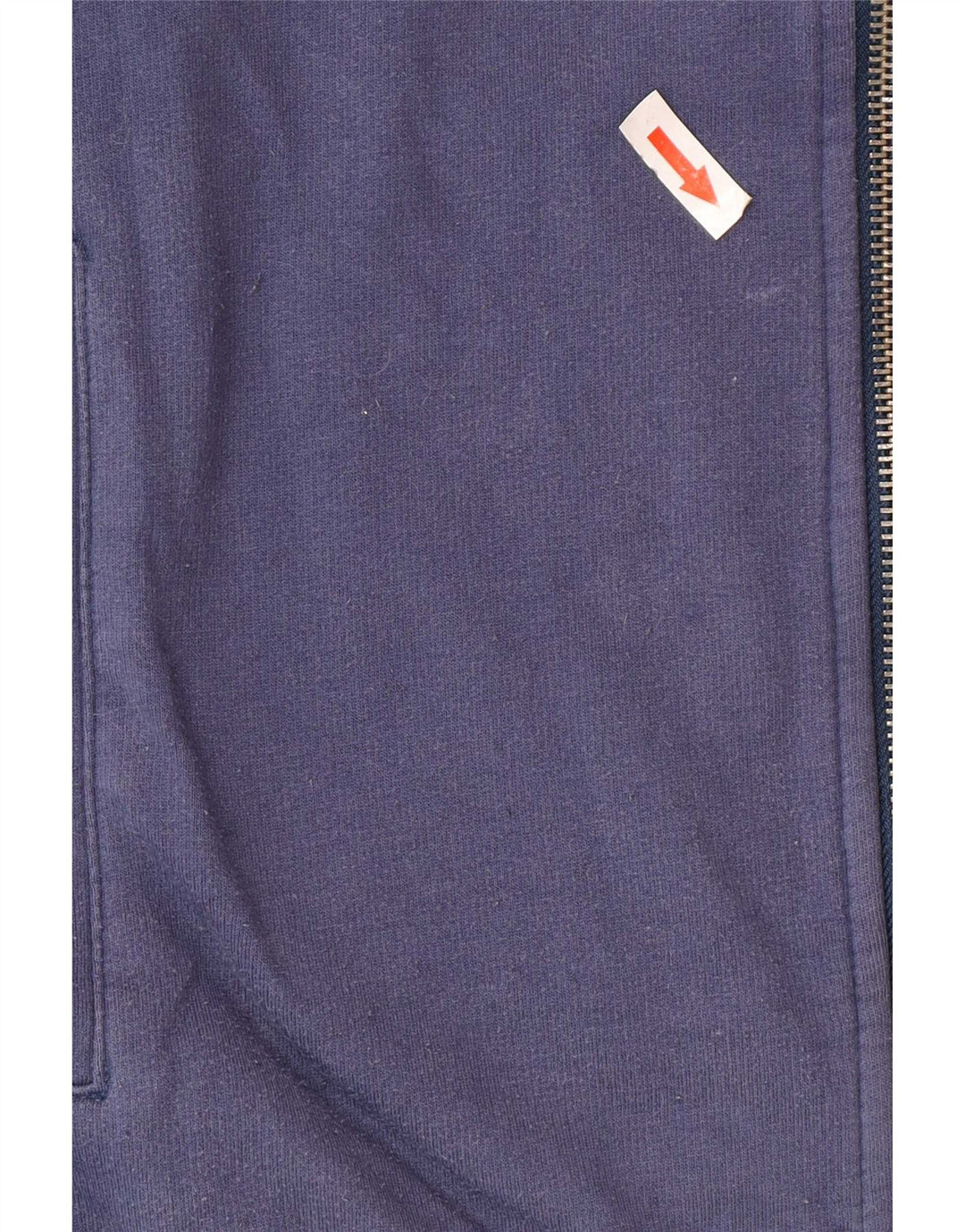 Giacca da ginnastica da uomo Champion piccola in poliestere blu navy