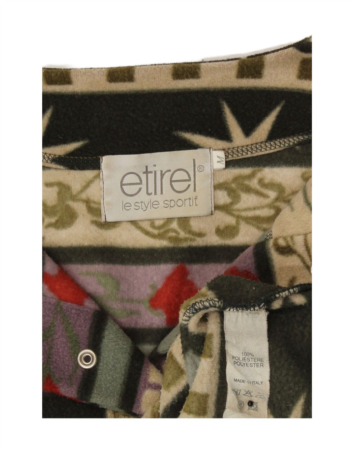 Maglione in pile oversize da donna Etirel UK 14 Medium multicolore Fair Isle