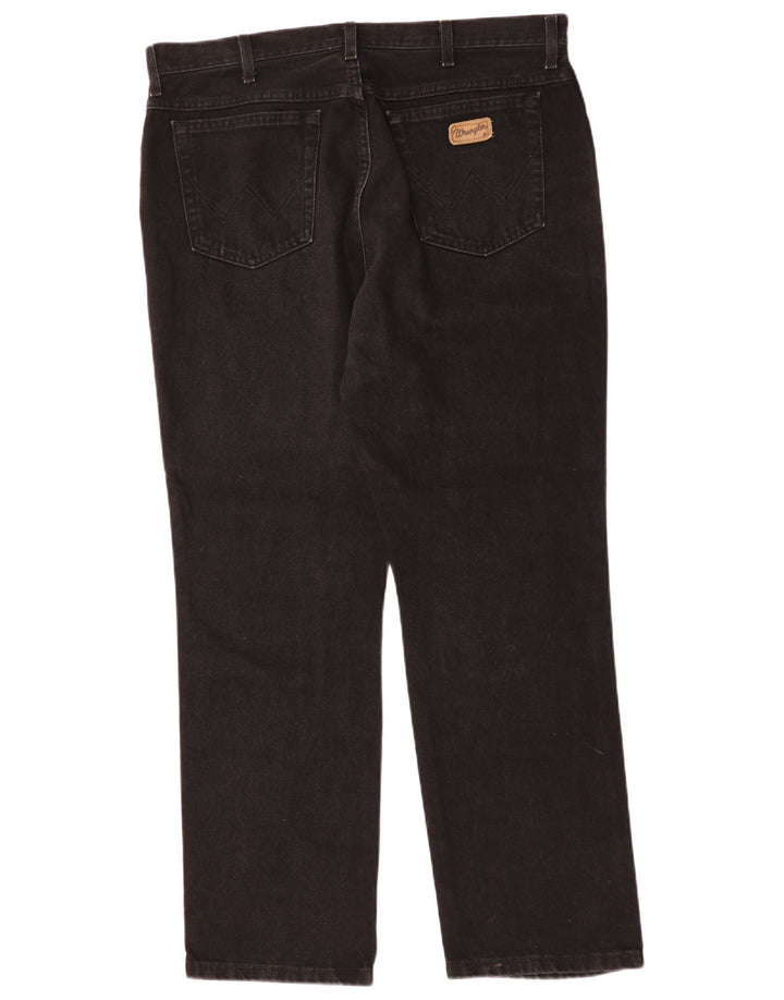 Jeans dritti da uomo Wrangler W28 L32 neri