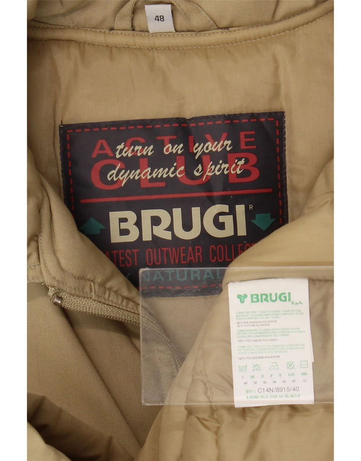 Piumino Uomo Brugi IT 48 Beige Medio Poliestere