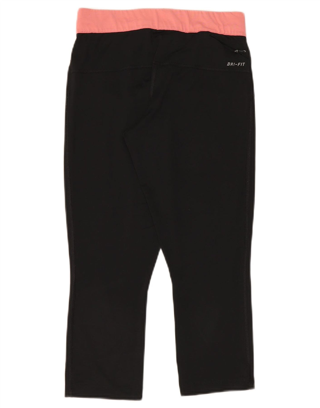 Leggings Nike Dri Fit Capri da donna UK 10 piccoli poliestere nero