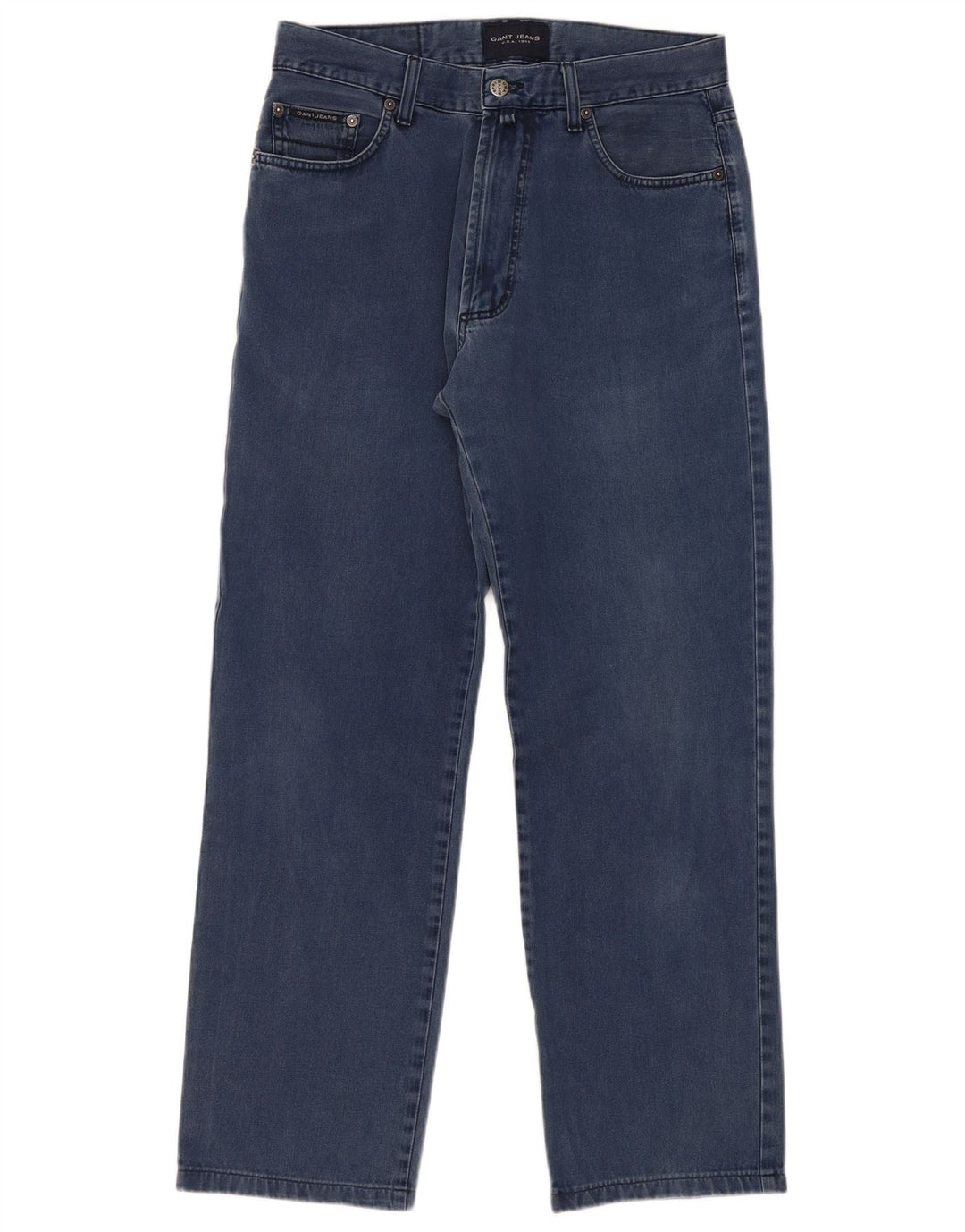 Jeans dritti da uomo GANT W32 L31 Blu
