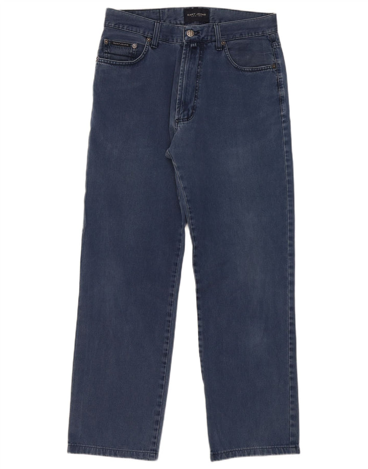 Jeans dritti da uomo GANT W32 L31 Blu