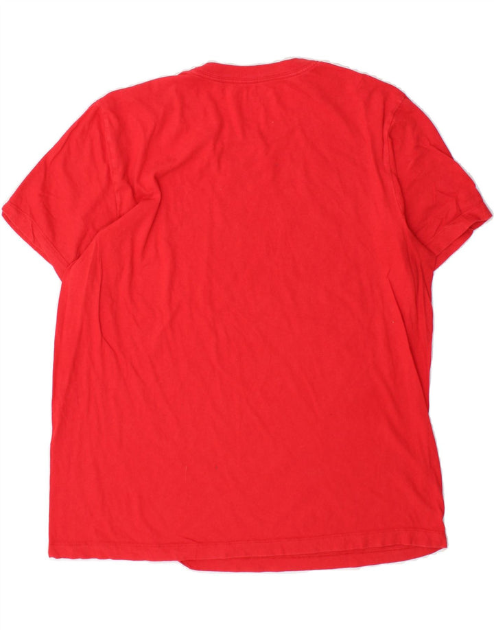 NIKE Mens Graphic T-Shirt Top Large Red Vintage Nike and Second-Hand Nike from Messina Hembry 