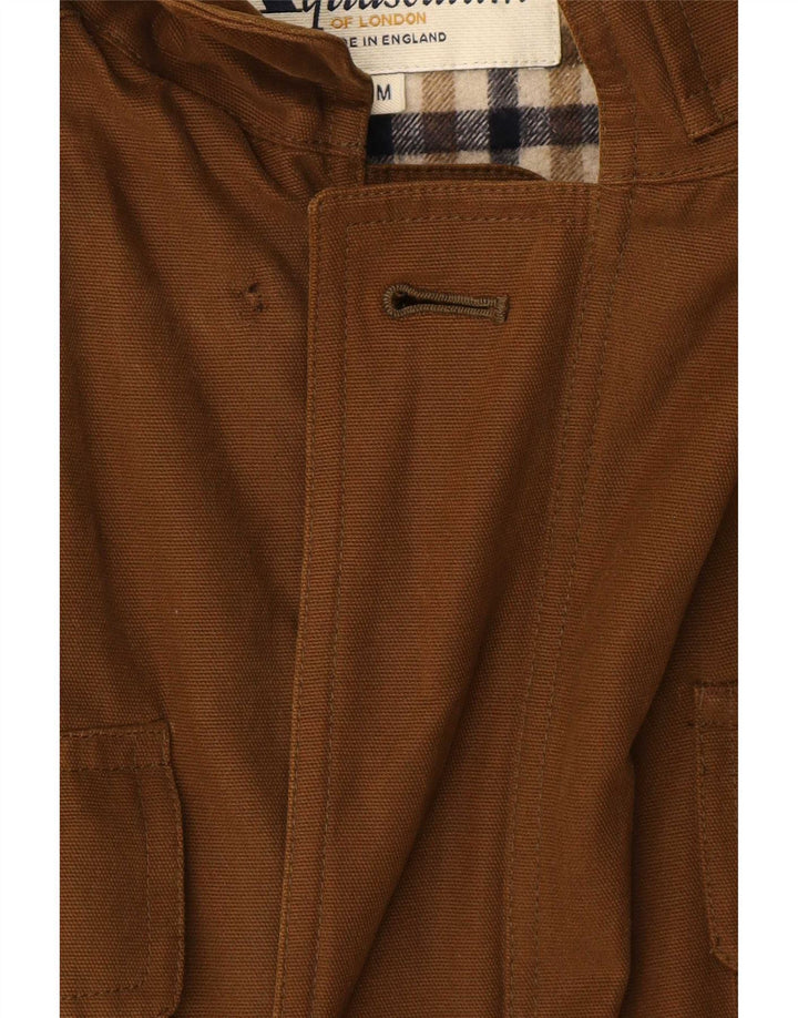Giacca utility da uomo Aquascutum UK 38 Cotone marrone medio