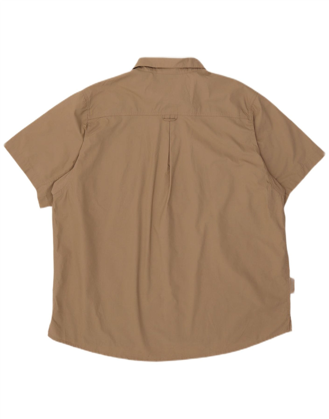 Camicia a maniche corte da uomo Mountain Warehouse 2XL Poliestere beige