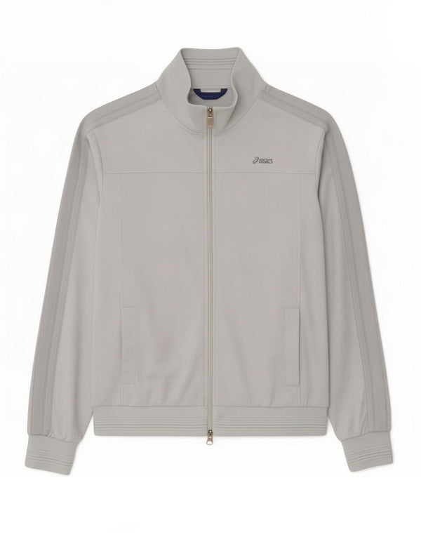 Giacca da ginnastica da uomo Asics grande grigia