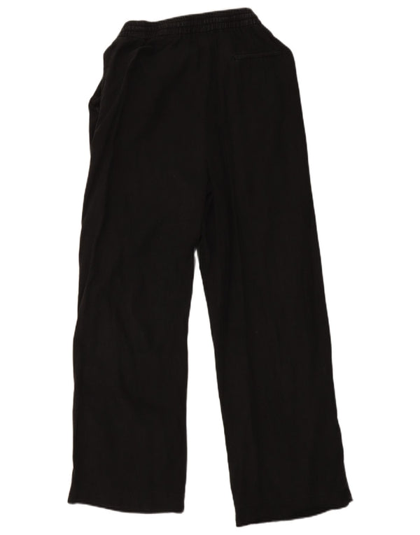 Pantaloni da tuta Zara da uomo in viscosa nera media