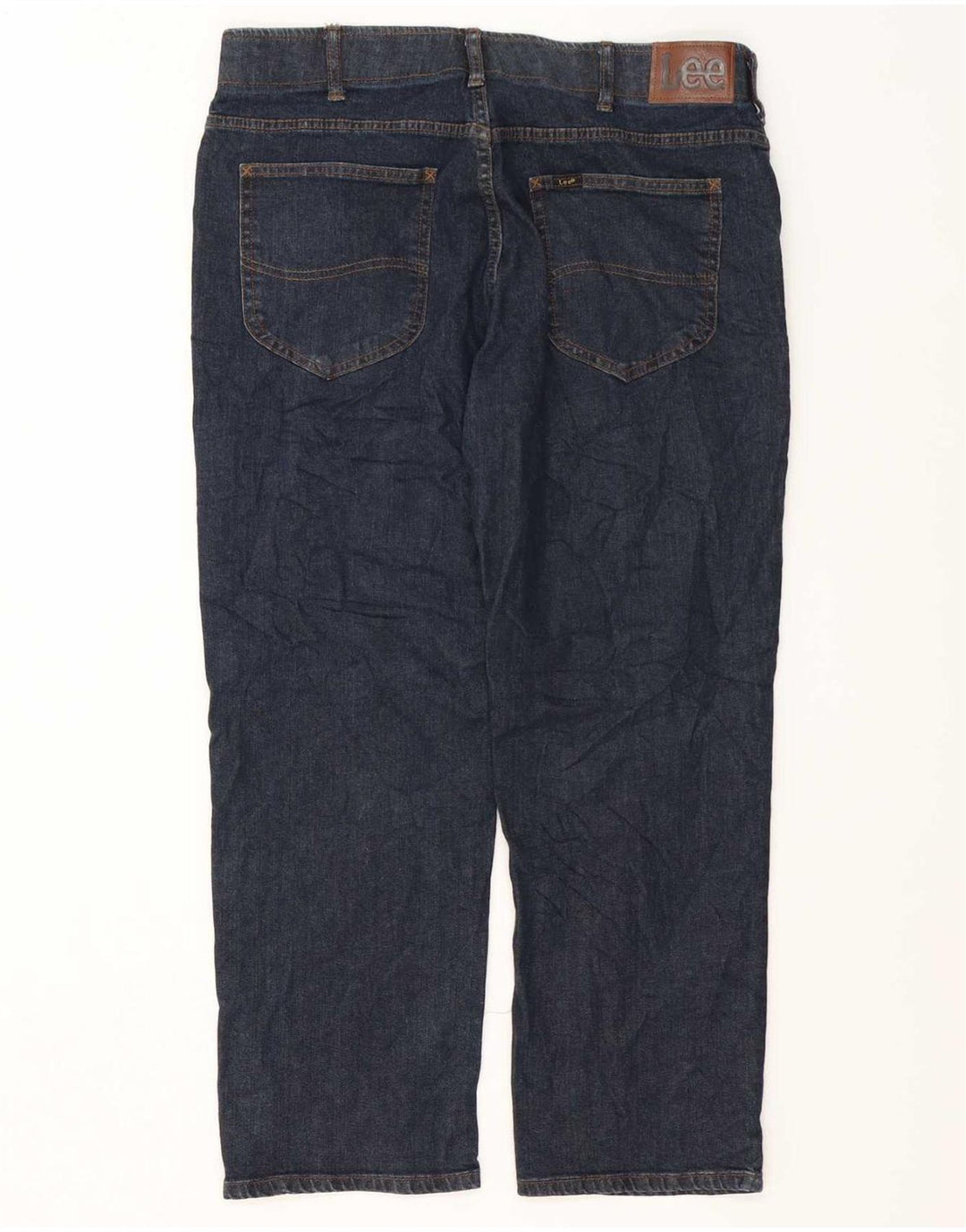 Jeans dritti da uomo Lee Extreme Motion W36 L29 cotone blu navy