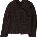 LINEA Womens Blazer Jacket EU 40 Medium Black Polyester Vintage Linea and Second-Hand Linea from Messina Hembry 