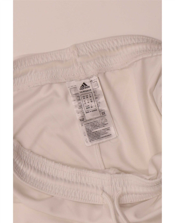 Pantaloncini sportivi Adidas Aeroready da uomo XS poliestere bianco
