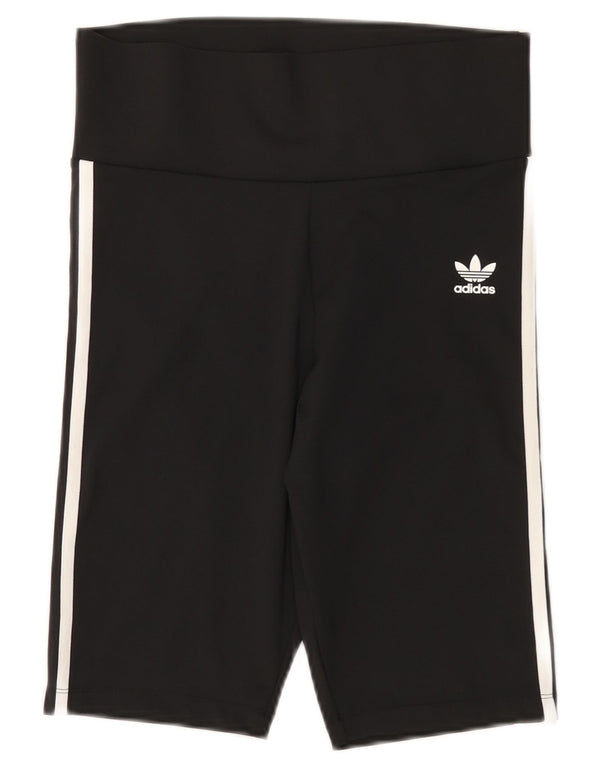 Pantaloncini sportivi ADIDAS da donna UK 12 medio nero poliestere