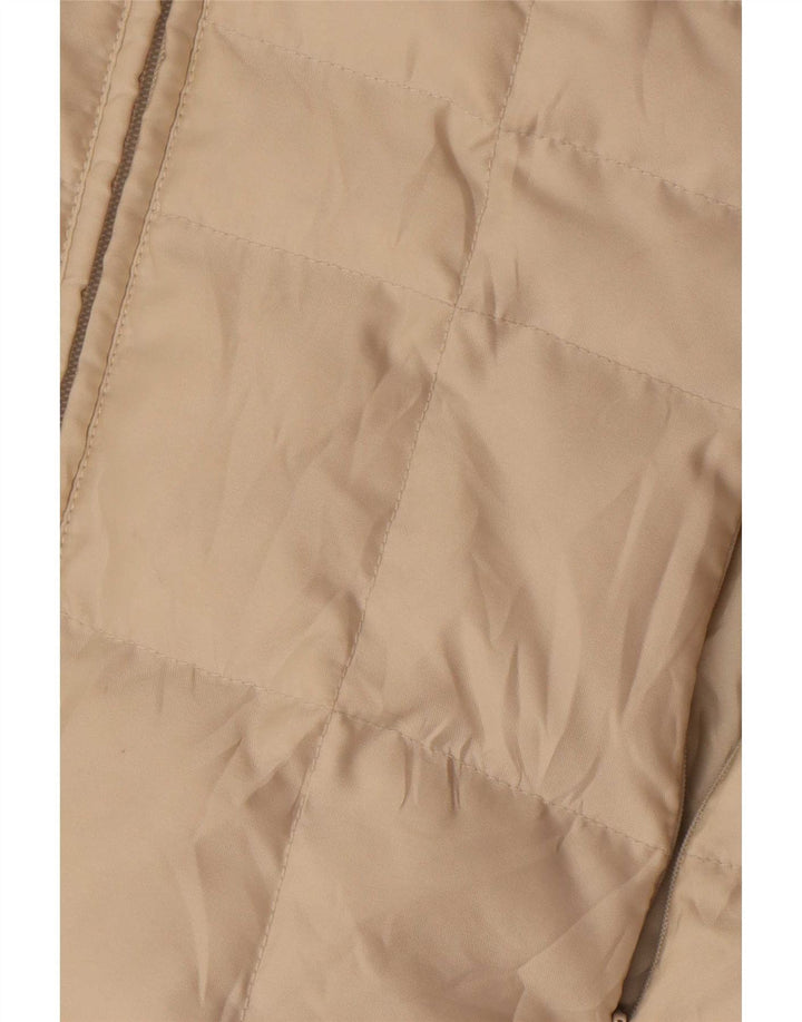 Giacca imbottita da donna Sergio Tacchini UK 18 XL in poliammide bianco sporco