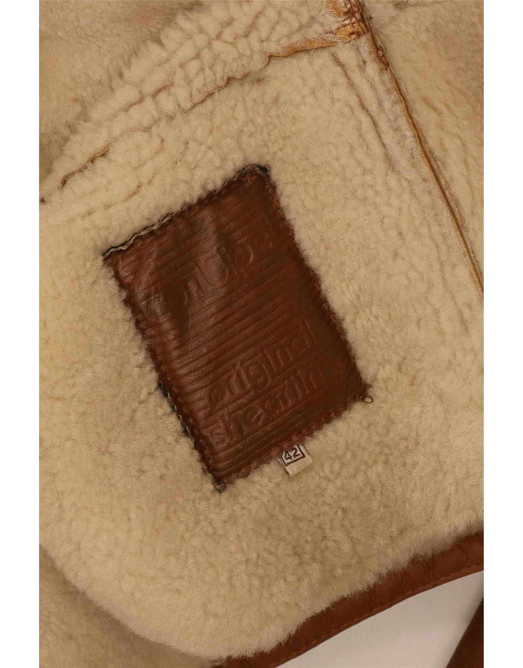 Cappotto In Shearling Con Cappuccio Donna Conbipel IT 42 Marrone Medio