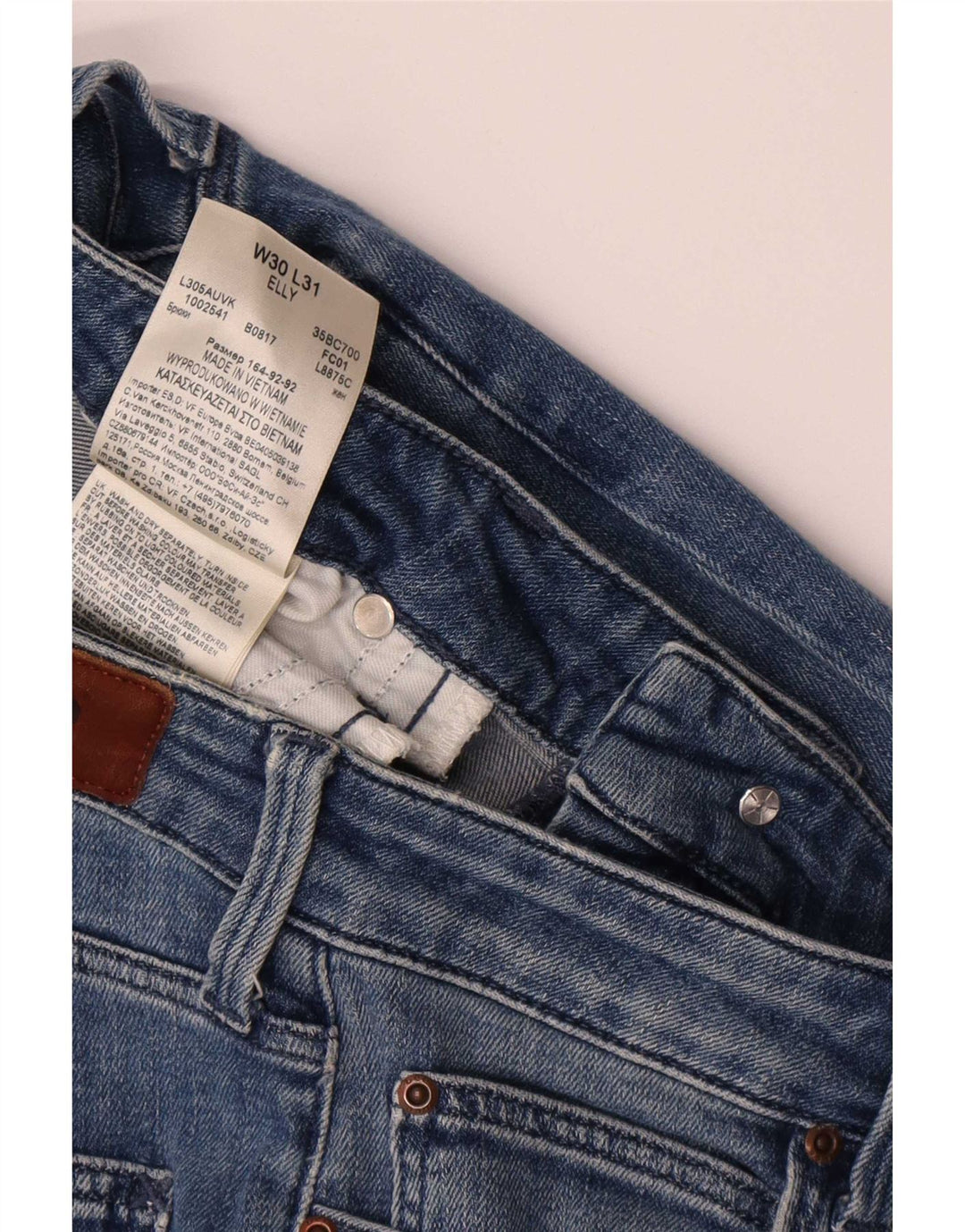 Jeans Lee Elly Slim da donna W30 L28 cotone blu