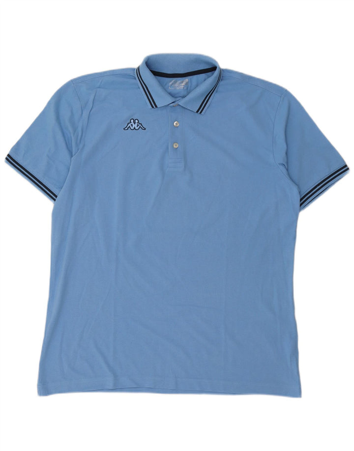 Polo Kappa Uomo 2XL Cotone Blu