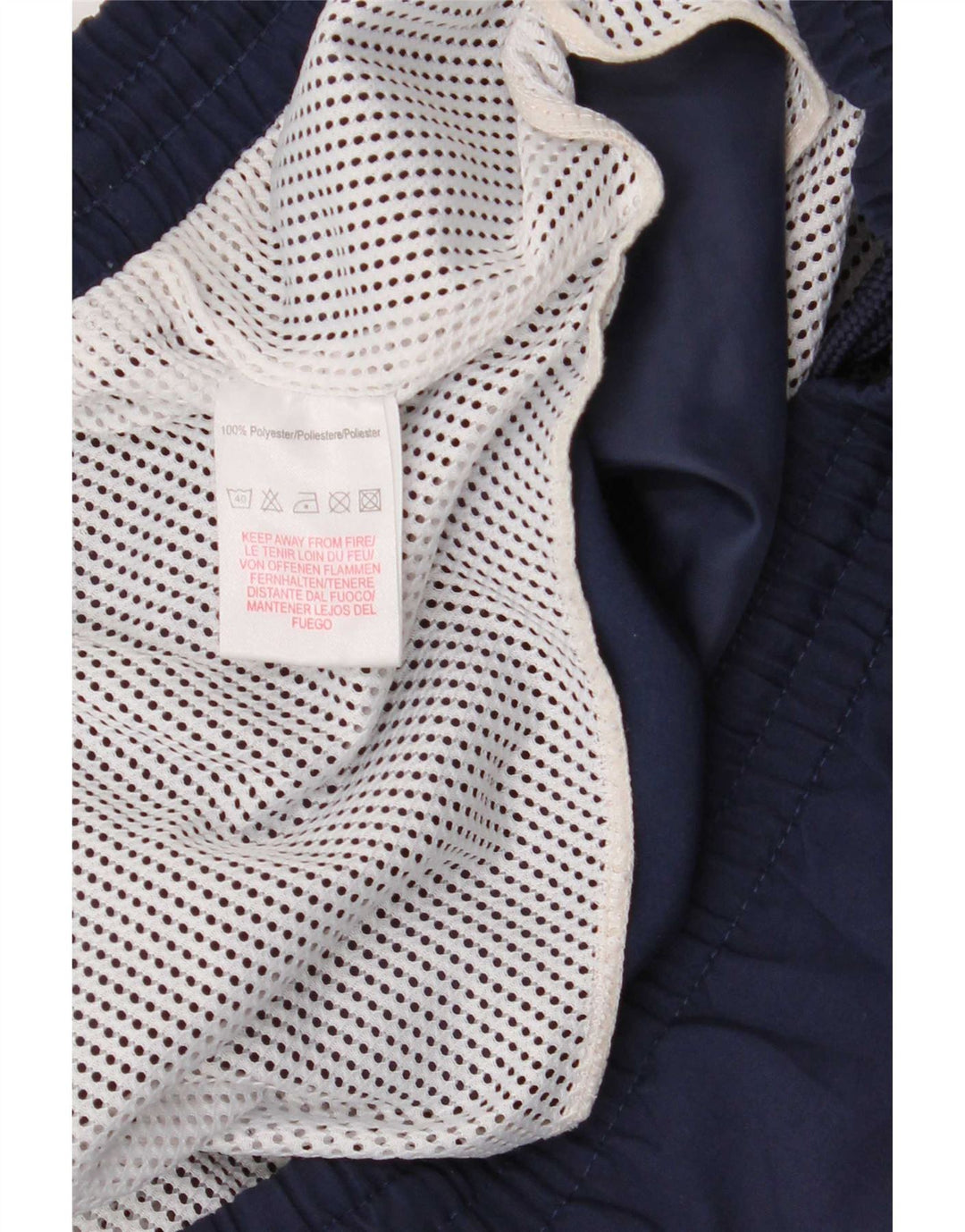 Pantaloncini da bagno da uomo Umbro XL blu navy in poliestere