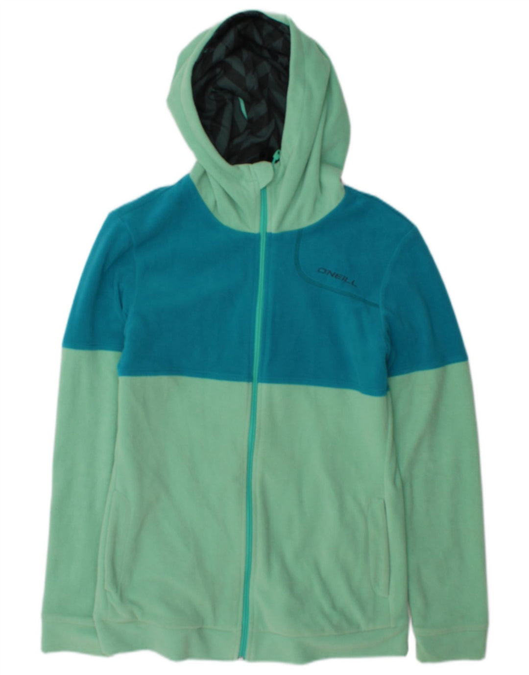 Giacca in pile con cappuccio da donna O'Neill UK 12 Colore verde medio