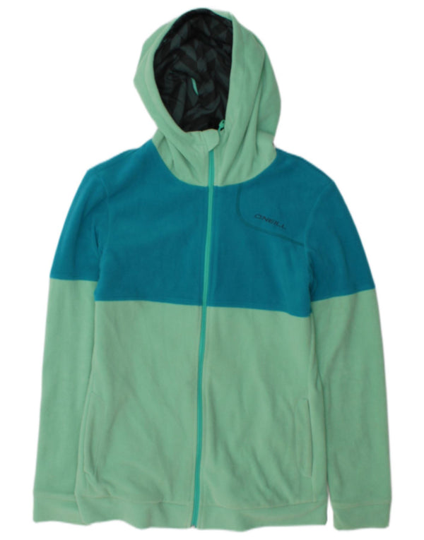 Giacca in pile con cappuccio da donna O'Neill UK 12 Colore verde medio