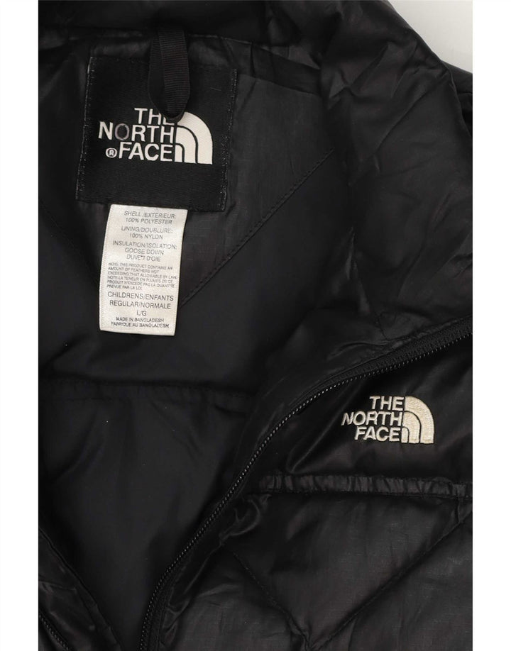 Giacca imbottita The North Face per ragazze 11-12 anni grande in poliestere nero