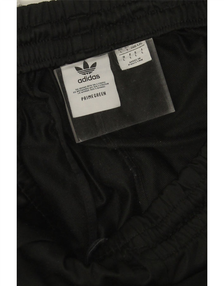 Pantaloni da tuta da uomo Adidas Primegreen grandi in poliestere nero
