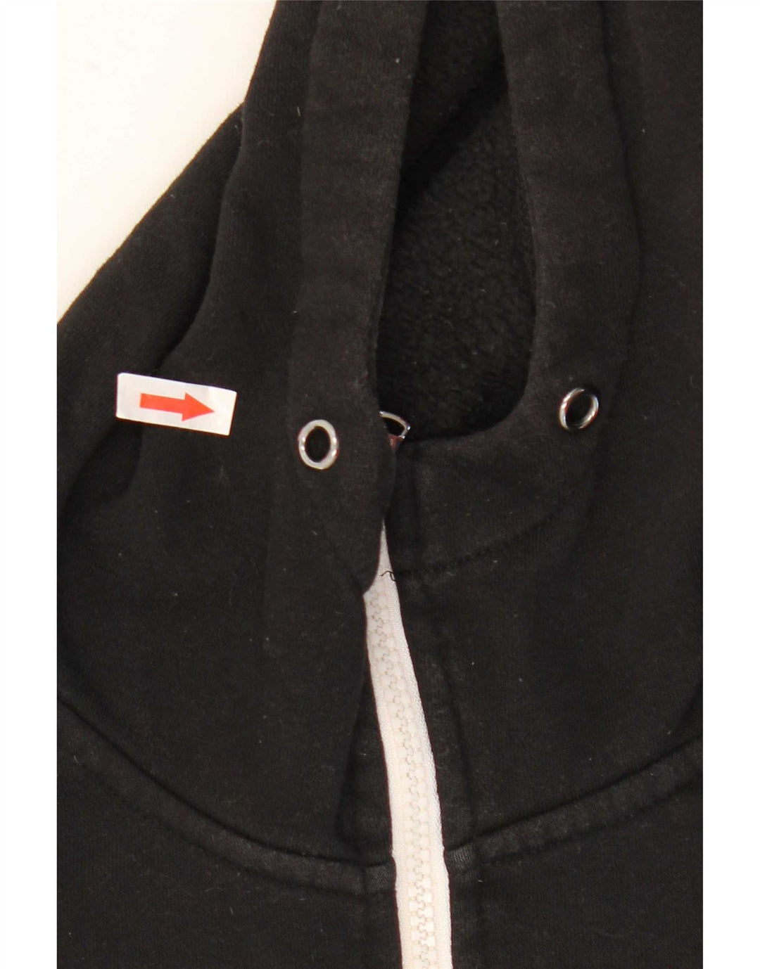 Maglione con cappuccio e zip grafica da uomo Michael Kors in cotone nero medio