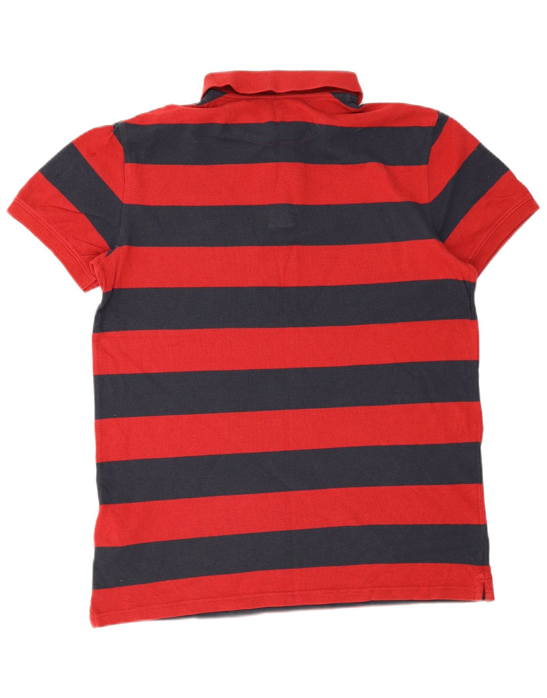 Polo da uomo Timberland grande in cotone a righe rosse