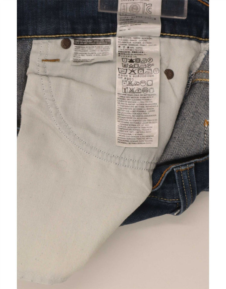 Levi's Uomo 506 Jeans dritti W34 L34 Cotone Blu