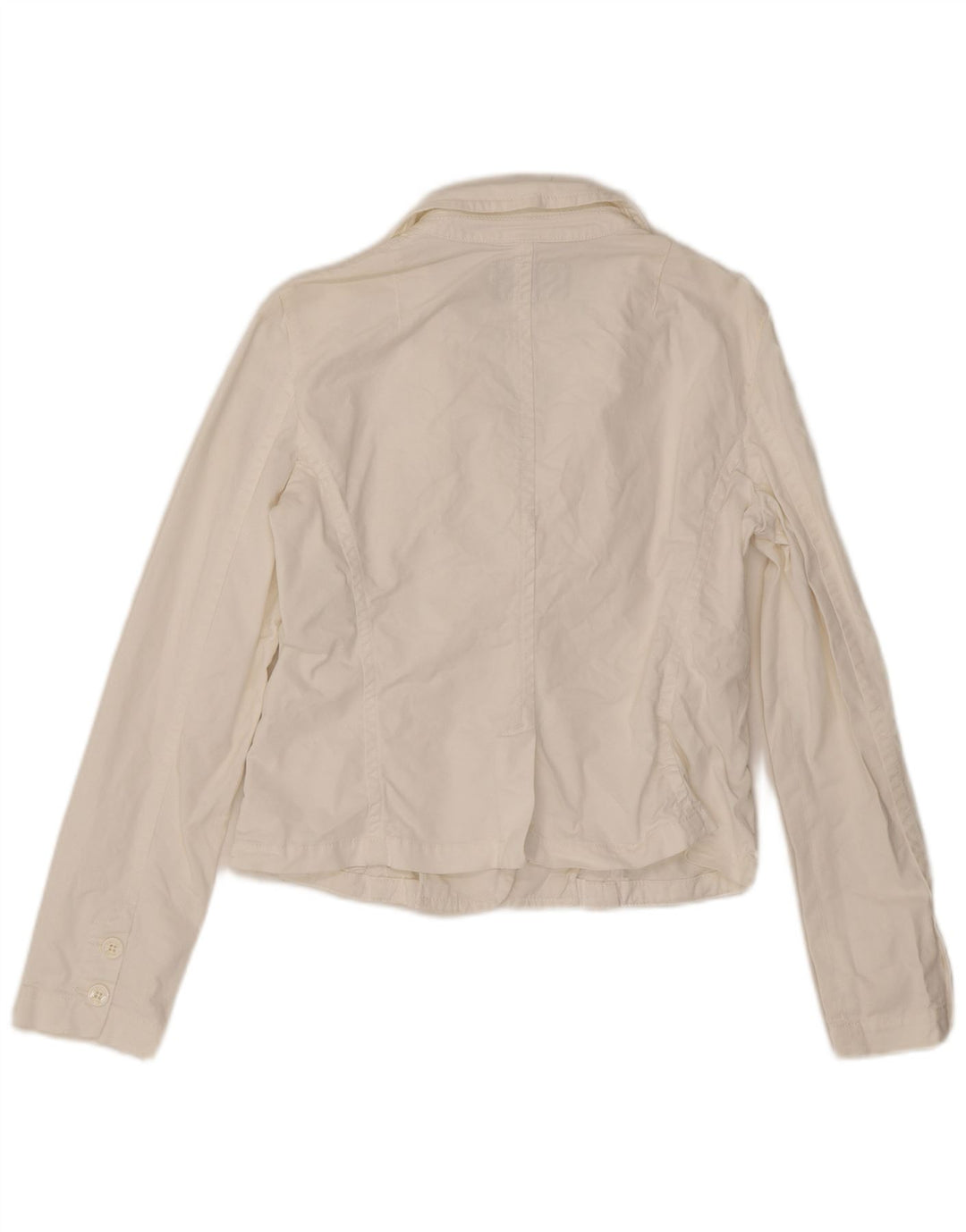 Giacca blazer da donna a 3 bottoni Armani UK 16 grande bianca