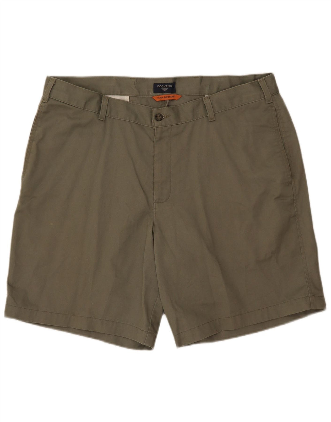 Dockers Pantaloncini chino da uomo Stain Defender W38 XL Cachi