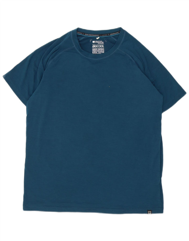 T-shirt da uomo Mountain Warehouse Top piccola in poliestere blu