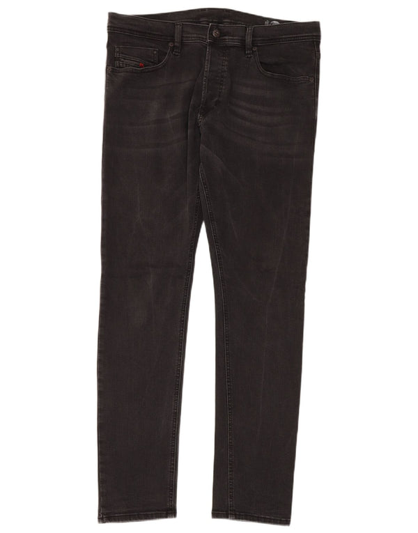 Diesel Uomo Tepphar Carrot Jeans Slim W32 L32 Nero