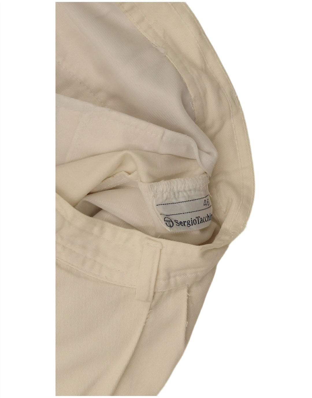 Pantaloncini chino da uomo Sergio Tacchini IT 46 piccoli W28 bianchi