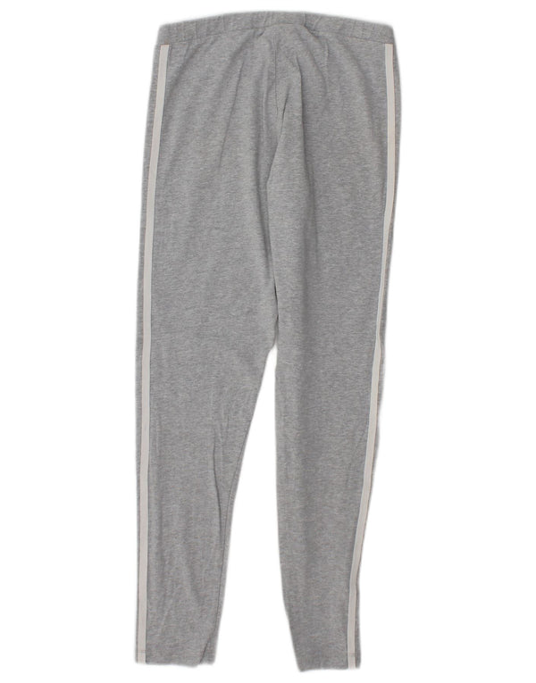 Leggings Adidas da donna UK 10 piccolo cotone grigio