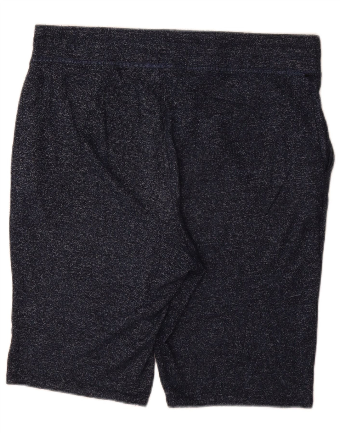 Pantaloncini sportivi da donna Marks & Spencer UK 14 Large in poliestere screziato blu navy