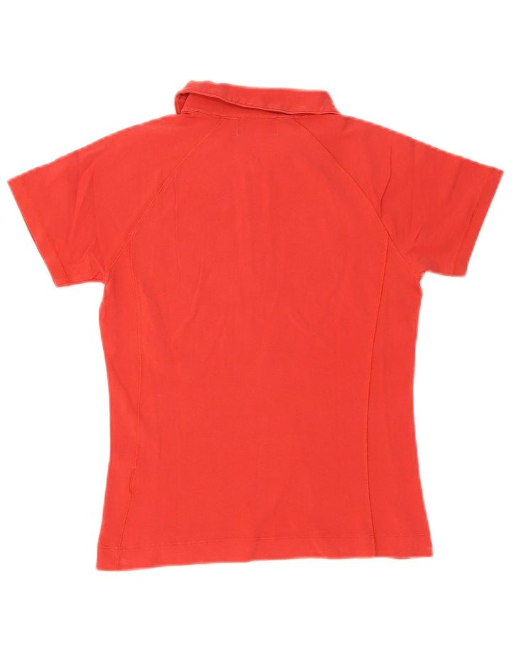 Polo da donna Sergio Tacchini UK 12 rosso medio in cotone