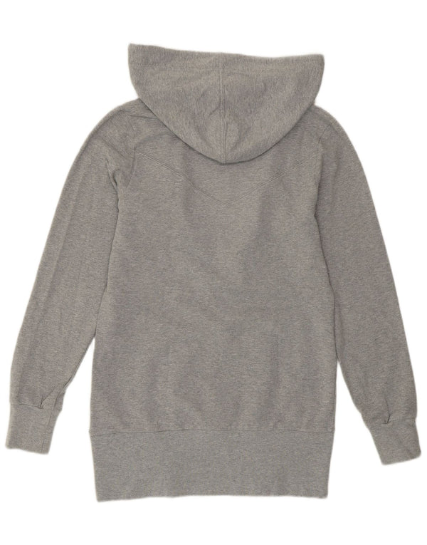 Maglia con cappuccio da donna Nike UK 10/12 Cotone grigio medio