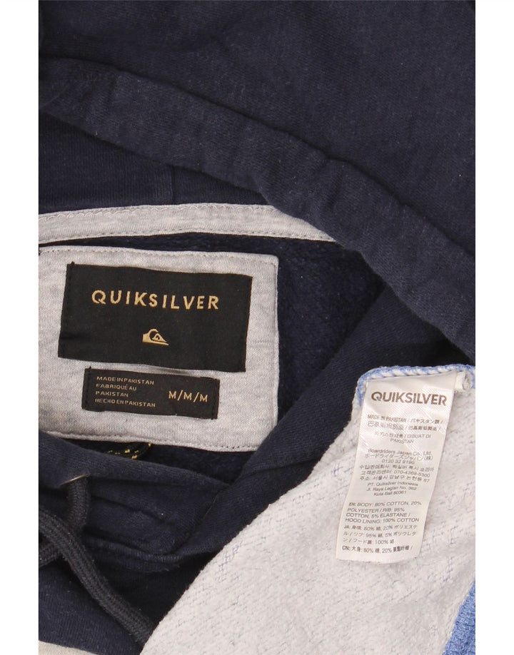 Maglione con cappuccio grafico da uomo Quiksilver Medium multicolore Colourblock