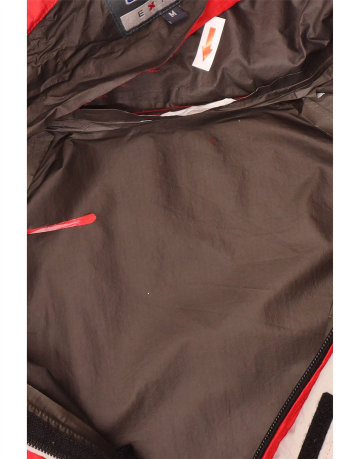 Giacca antipioggia da uomo con cappuccio Berghaus UK 38 nylon rosso medio