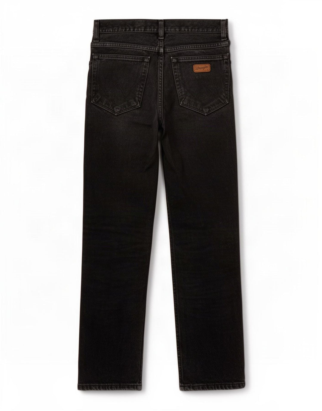 Jeans dritti da uomo Wrangler Texas W31 L32 cotone nero